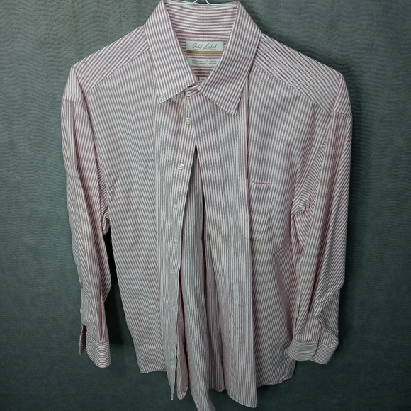 Roundtree & Yorke Gold Lable men's long sleeve but - Picture 1 of 5